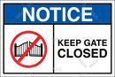 Housing Society - Keep gate closed - Parallel Learning